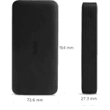 Redmi Power Bank | 20000 mAh  | 18 W | Fast Charging | Black | PB200LZM