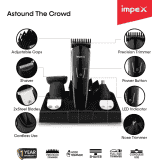 Impex Trimmer | 60 Runtime | 4 Length Settings | Black | GK 402