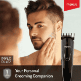 Impex Trimmer | 60 Runtime | 4 Length Settings | Black | GK 402