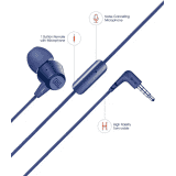 JBL Wired Headset | T50HI | In the Ear | Blue