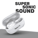 Fire-Boltt Buds BE1400 | Truly Wireless Bluetooth in Ear Earphone with Mic | White