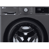 LG 7 kg Wifi Fully Automatic Front Load with In-built Heater | FHV1207Z4M | Black