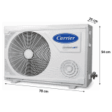 Carrier 1.0 Ton 5 Star Split | 12K EMPERIA CXI HYBRIDJET WIFI | White