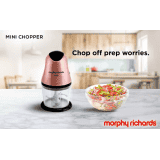 Morphy Richards Mini Electric Chopper | Rose Gold