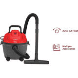 Prestige Clean home Wet & Dry Vacuum Cleaner | With Powerful Suction & Blower function | Red