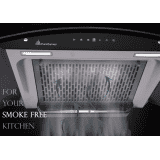 Pureflames Kitchen Chimney | 60 cm | Black