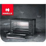 HAVELLS Oven Toaster Grill (OTG) | 66 L | 66RC | Black