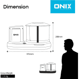 Onix VINTAGE 200 Wet Grinder | Maroon