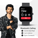 Fire-Boltt Wonder Smartwatch | BSW047 | Black Strap