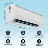 Daikin 1 Ton 3 Star Split Inverter | DTKL35UV16W | White