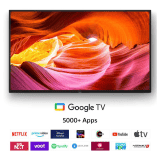 Sony Bravia | KD-50X75K | 50 inches | 4K Ultra HD Smart LED Google TV with Dolby Audio & Alexa Compatibility | Black