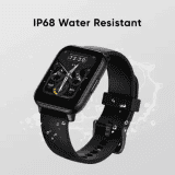 realme TechLife Watch S100 Smartwatch | 1.69 inch HD Display | Black Strap
