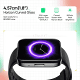 realme Watch 3 Bluetooth Calling Smartwatch | Black Strap