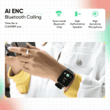 realme Watch 3 Bluetooth Calling Smartwatch | Black Strap