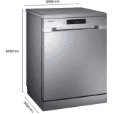 SAMSUNG DW60M5042FS/TL Free Standing 13 Place Settings Dishwasher |
