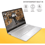 HP Intel Core i5 11th Gen | 8 GB/512 GB SSD | 15S-FR4000TU Thin and Light Laptop | Natural Silver