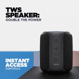 boAt Stone 358 Wireless Bluetooth Speaker |  10 W | Black