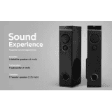 PHILIPS SPA9080B 80 W Bluetooth Tower Speaker | Black