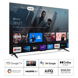 TCL  Metallic Bezel-Less Series 4K Ultra HD Smart LED Google TV | 126 cm (50 Inch)  | 50P635 | Black