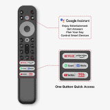 TCL  Metallic Bezel-Less Series 4K Ultra HD Smart LED Google TV | 126 cm (50 Inch)  | 50P635 | Black