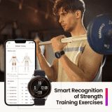 Amazfit GTR 4 | 1.43AMOLED display | Bluetooth calling | 6 satellite GPS positioning system | Black Strap