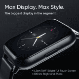 DIZO Watch 2 | CLASSIC BLACK | Free Size