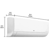 LG Super Convertible 5-in-1 Cooling 1.5 Ton 3 Star Split Dual Inverter HD Filter with Anti-Virus Protection AC - White