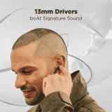 boAt Airdopes 161 Bluetooth Headset |True Wireless | Bold Blue