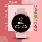 Fire-Boltt Constellation Smartwatch | Full Touch Super HD | Pink Strap
