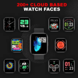 Fire-Boltt Mercury Smartwatch | Black Strap