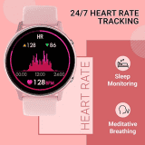 Fire-Boltt Constellation Smartwatch | Full Touch Super HD | Pink Strap