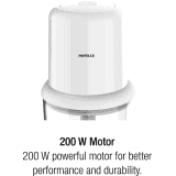 Havells Coral Chopper | 200 W | White