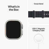 Apple Watch Ultra | 49 mm | GPS + Cellular | Titanium Case | Midnight Ocean