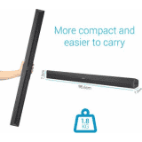 Portronics Sound Slick II 40 W Bluetooth Soundbar  | Black, Stereo Channel