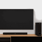 boAt Aavante Bar 1200 80 W Bluetooth Soundbar | Premium Black, 2.1 Channel