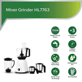 PHILIPS Hl7763/00 750W Mixer Grinder | White