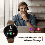 AMAZFIT GTR 4  Smartwatch | A2166 | Brown Strap