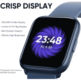 DIZO Watch D Sharp Smart Watch | 1.75 inch | Blue Strap