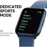 DIZO Watch D Sharp Smart Watch | 1.75 inch | Blue Strap