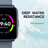 DIZO Watch D Sharp Smart Watch | 1.75 inch | Blue Strap