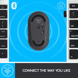 logitech Pebble Wireless Optical Mouse | M350 | Graphite