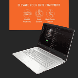 HP Laptop | 15s- eq2213AU |15.6 inch | AMD Ryzen 3 5300U | 8GB RAM/512 GB SSD/AMD Radeon Graphics/Win 11 | Natural Silver