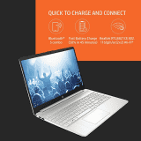 HP Laptop | 15s- eq2213AU |15.6 inch | AMD Ryzen 3 5300U | 8GB RAM/512 GB SSD/AMD Radeon Graphics/Win 11 | Natural Silver