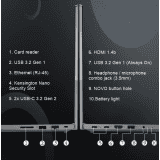Lenovo ThinkBook | 21A4A08WIH | Thin and Light Laptop | 15.6 | 8GB RAM/512GB SSD/Windows 11 Home | Mineral Grey