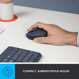 Logitech Wireless Keyboard and Mouse |  MK235 | Black