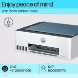 HP Smart Tank 585 All-in-One Multi-function WiFi Color Inkjet Printer  | Grey White