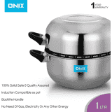 Onix OCP SS Choodarapetty | 1 L |  Stainless Steel Steamer