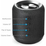 Portronics SoundDrum Bluetooth Speaker | 10W | Black | POR871