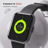 Boat Wave Voice Smart Watch |  Bluetooth Calling | Charcoal Black