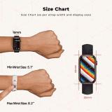 Fire-Boltt Dawn Girls Smartwatch | Rectangle 1.47" | Black Dawn